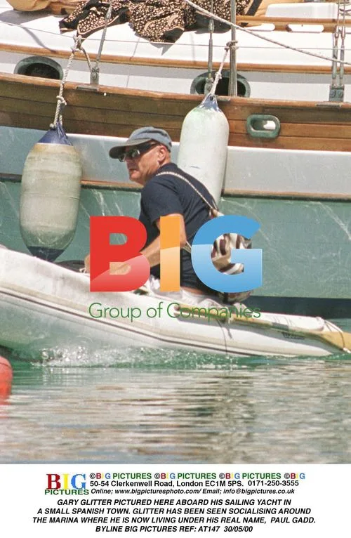 Gary Glitter Spotted on Yacht in Spain