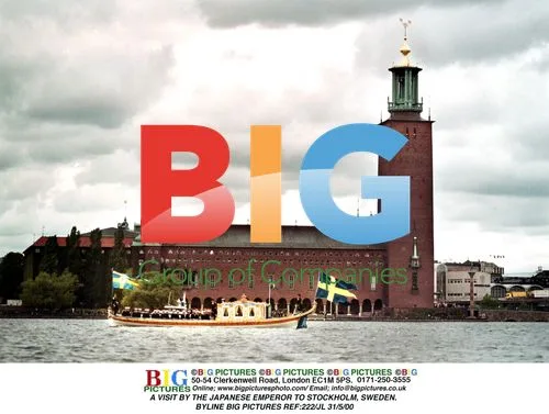 Japanese Emperor Visits Stockholm, Sweden