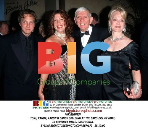 Tori, Randy, Aaron & Candy Spelling at Carousel of Hope