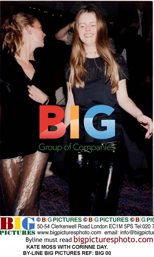 Kate Moss with Corinne Day
