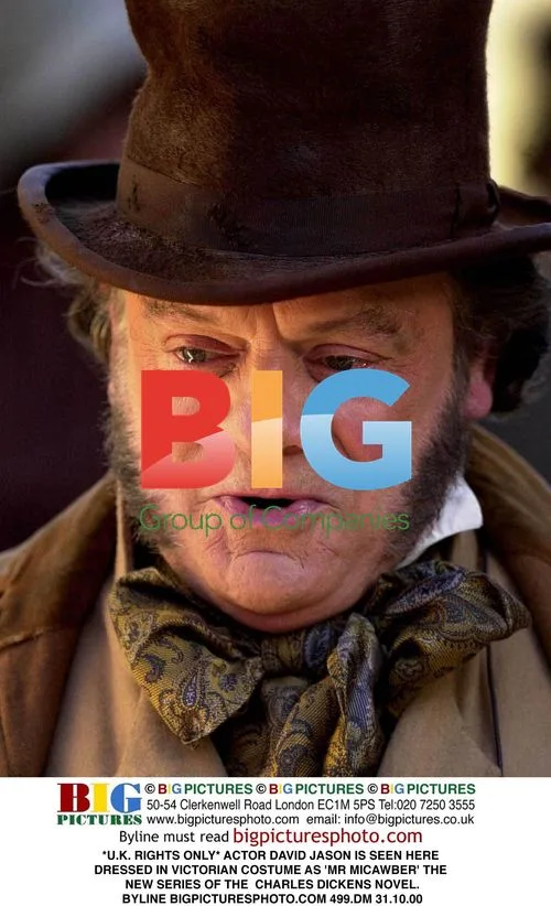 David Jason as Mr Micawber in Dickens Adaptation