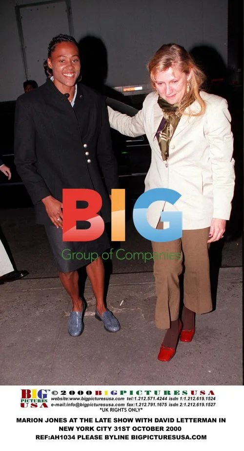 Marion Jones on David Letterman Show