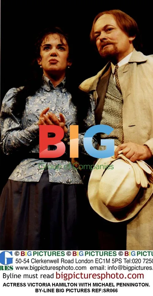 Victoria Hamilton and Michael Pennington