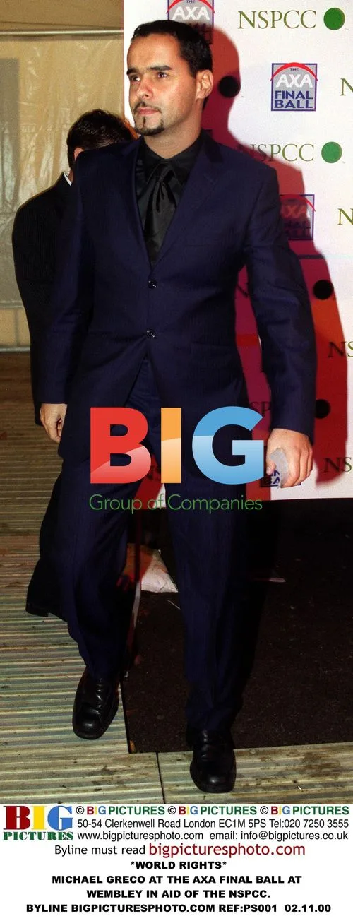 MICHAEL GRECO at AXA Final Ball in aid of NSPCC