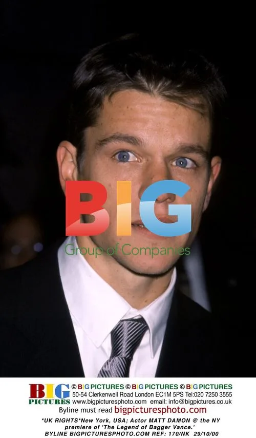 Matt Damon at 'Bagger Vance' NY Premiere