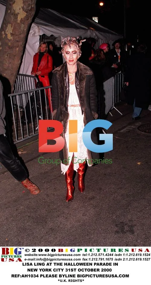 Lisa Ling at New York City Halloween Parade