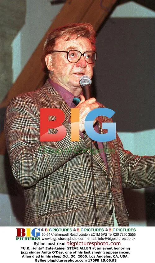 Steve Allen honors jazz singer Anita O'Day