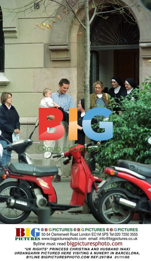Princess Christina and Inaki Urdangarin visit nunnery in Barcelona