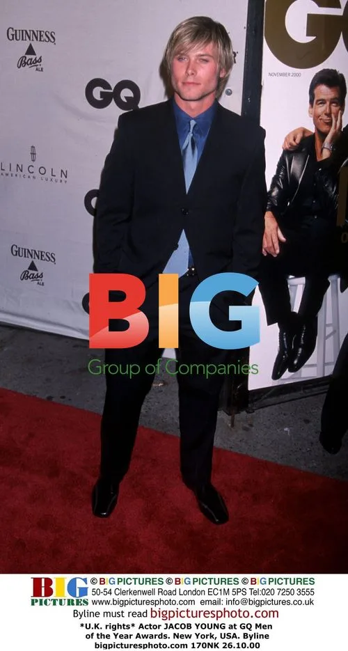 Jacob Young at GQ Men of the Year Awards