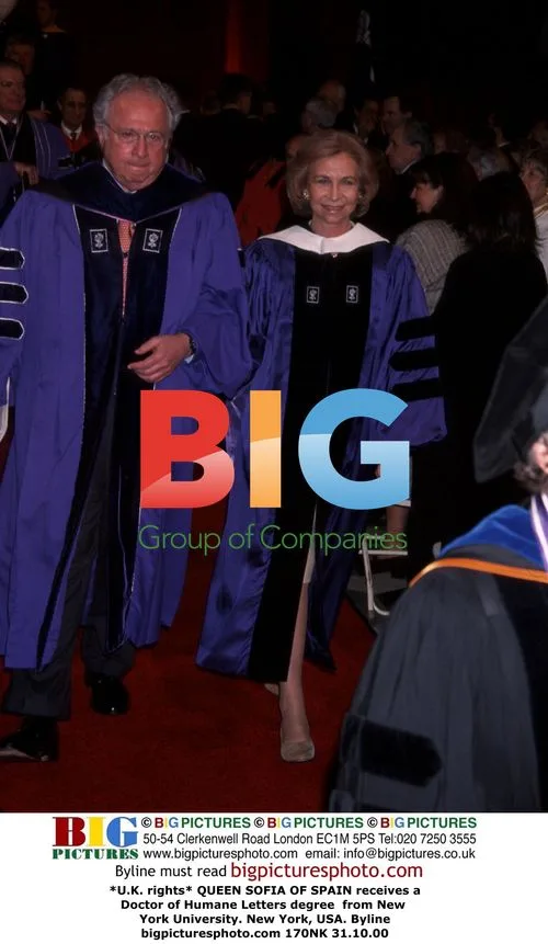 Queen Sofia Receives Honorary Degree