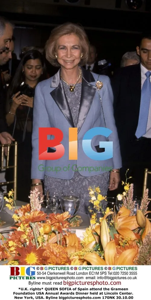 Queen Sofia at Grameen Foundation USA Dinner