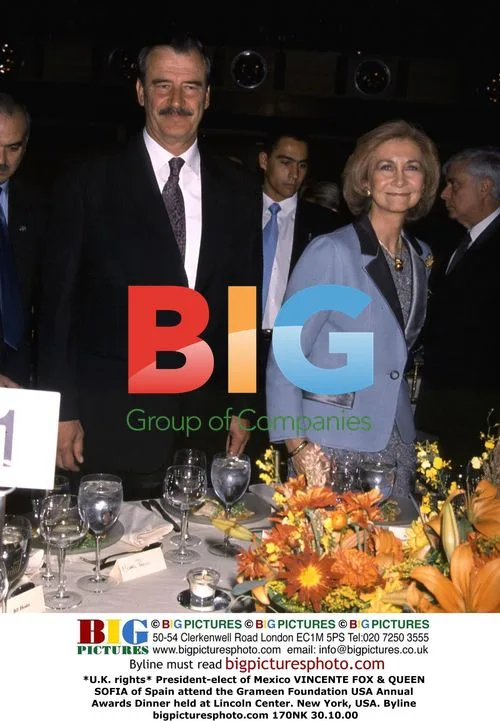 Vincente Fox and Queen Sofia attend Grameen Foundation USA Awards