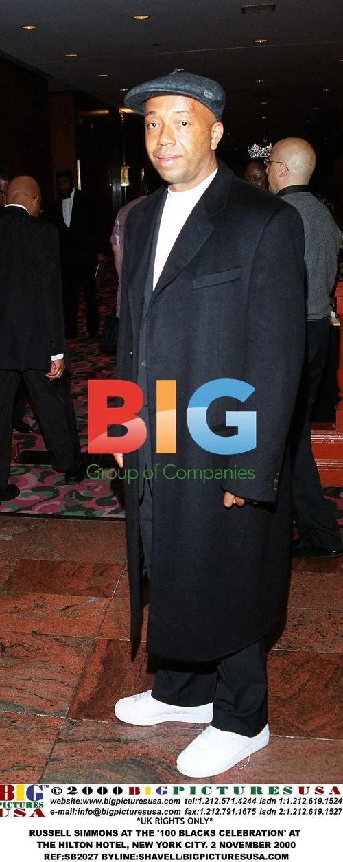 RUSSELL SIMMONS at '100 BLACKS CELEBRATION' in NYC