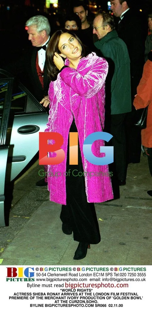 Actress Sheba Ronay at London Film Fest Premiere