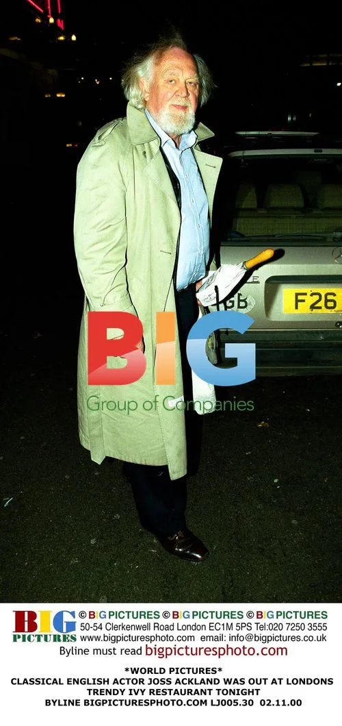 Joss Ackland at London's Ivy Restaurant