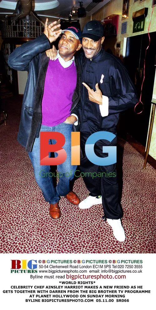 Ainsley Harriot Meets Darren at Planet Hollywood