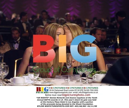 Denise Richards and Jessica Capshaw at BAFTA LA awards