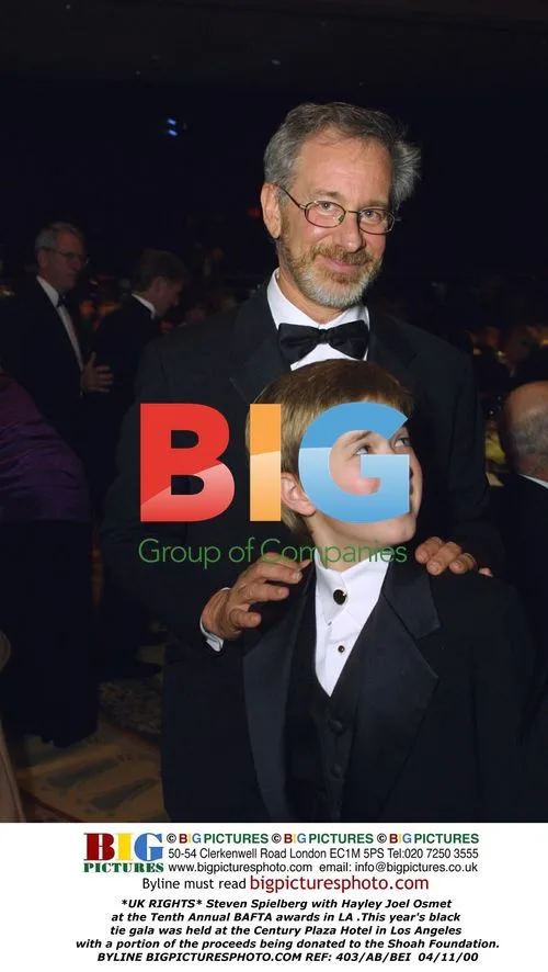 Steven Spielberg and Hayley Joel Osmet at BAFTA Awards