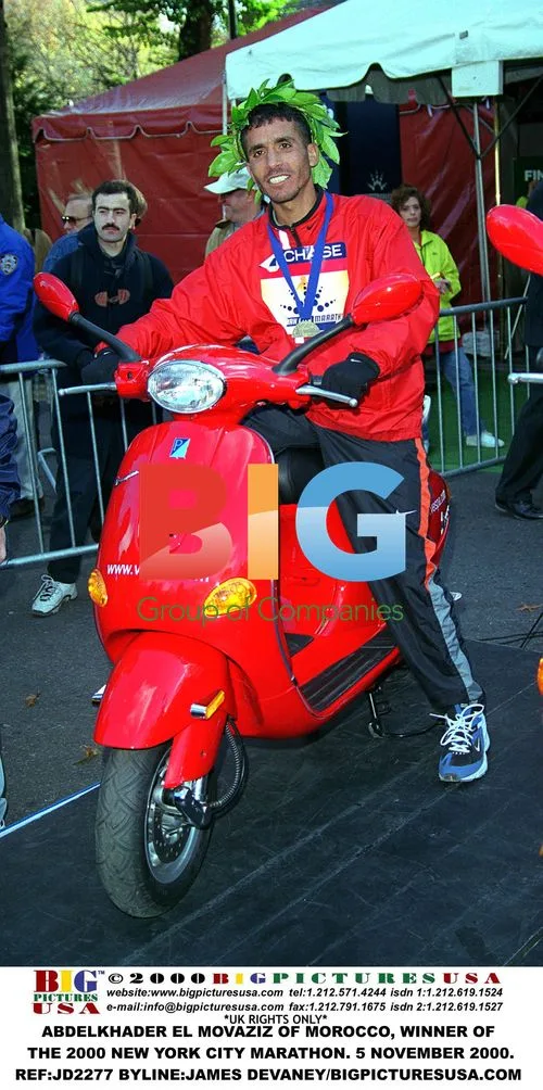 Abdelkhader El Movaziz, NYC Marathon Winner