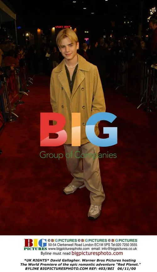 David Gallagher at "Red Planet" Premiere