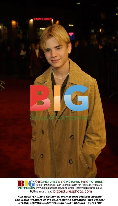 David Gallagher at "Red Planet" Premiere