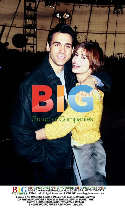 LISA B AND ADRIAN PAUL FILM HIGHLANDER 4