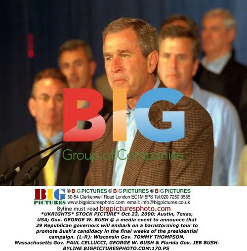 George W. Bush at Media Event
