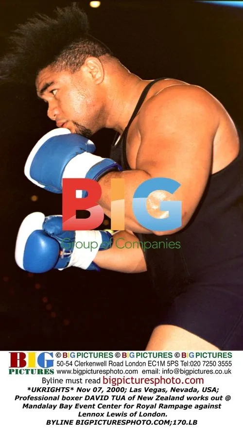 David Tua boxing workout before Royal Rampage