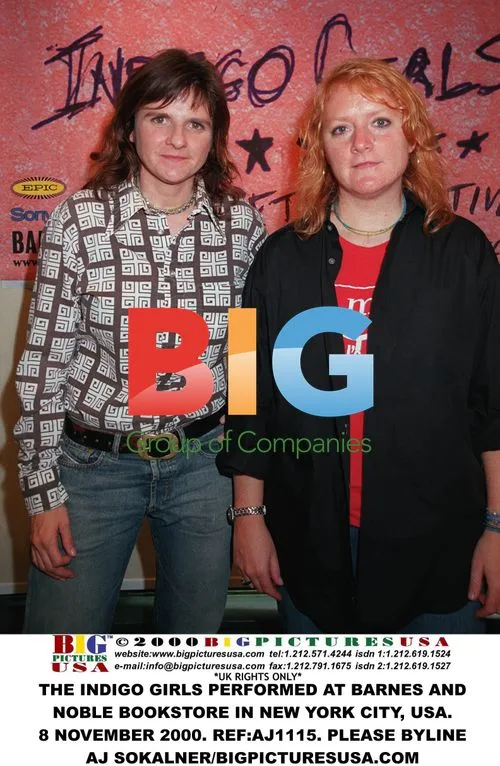 The Indigo Girls performing at Barnes and Noble, NYC