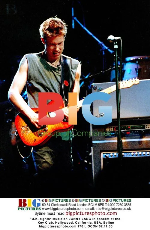 Musician JONNY LANG in concert at the Key Club
