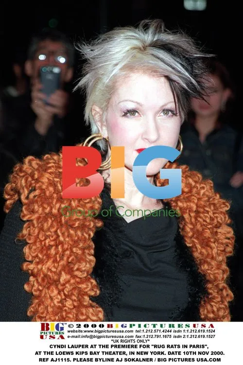 Cyndi Lauper at 'Rug Rats in Paris' Premiere