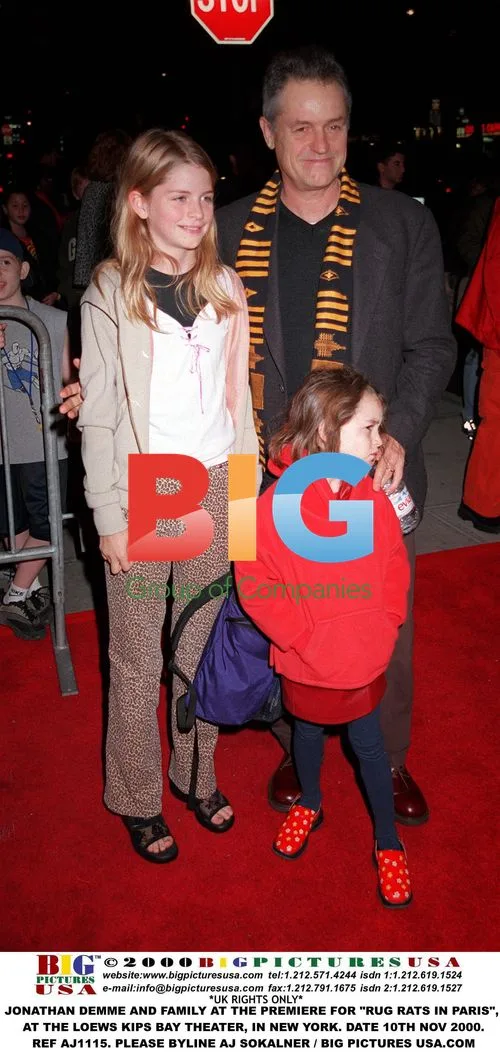 Jonathan Demme and Family at 'Rug Rats in Paris' Premiere