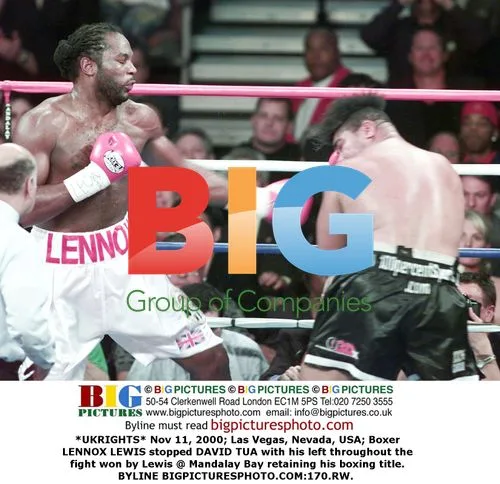 Lennox Lewis vs. David Tua boxing match
