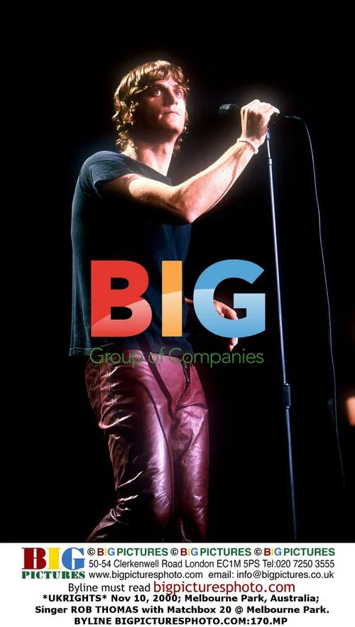 Rob Thomas with Matchbox 20 in Melbourne