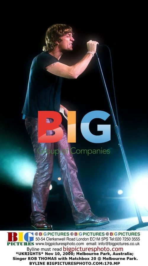 Rob Thomas of Matchbox 20 in Melbourne