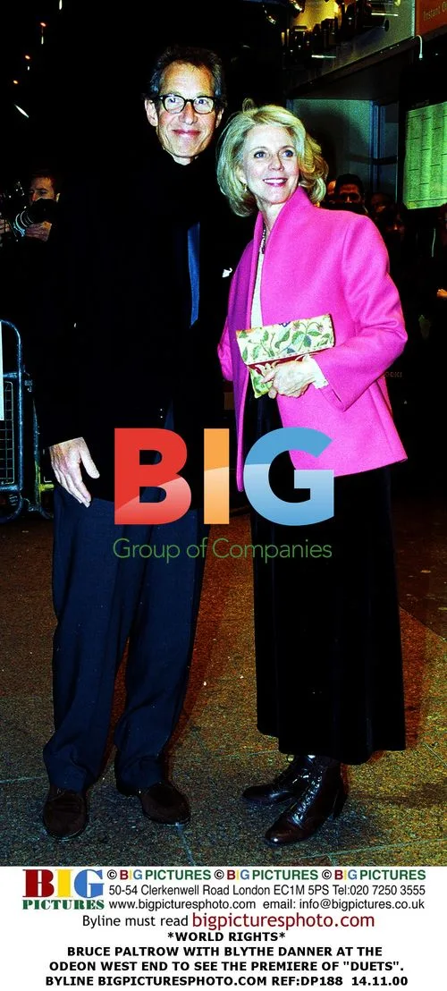 Bruce Paltrow and Blythe Danner at "Duets" Premiere