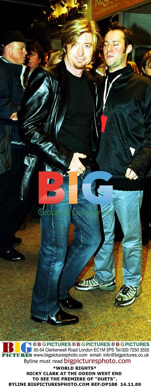 Nicky Clark at "Duets" Premiere