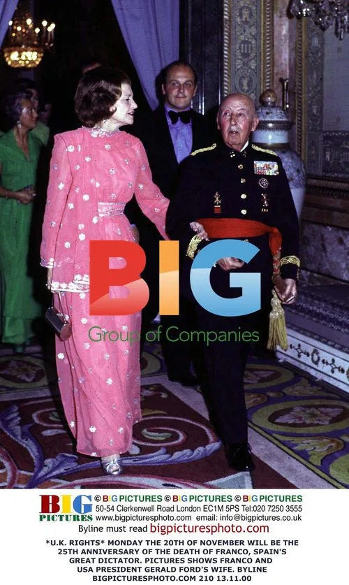 Franco and Gerald Ford's Wife