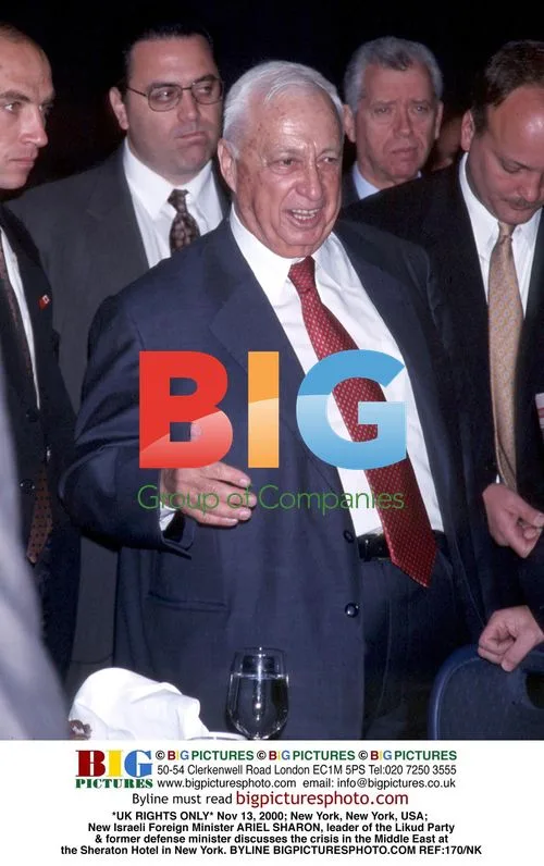 Ariel Sharon Discusses Middle East Crisis