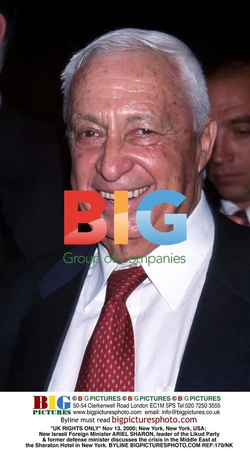 Ariel Sharon Discusses Middle East Crisis