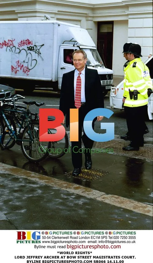 Lord Jeffrey Archer at Bow Street Magistrates Court