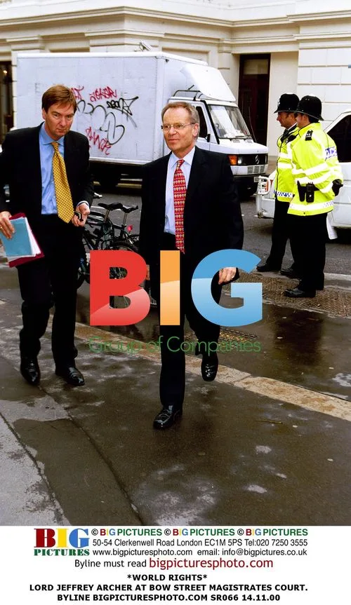 Lord Jeffrey Archer at Bow Street Magistrates Court