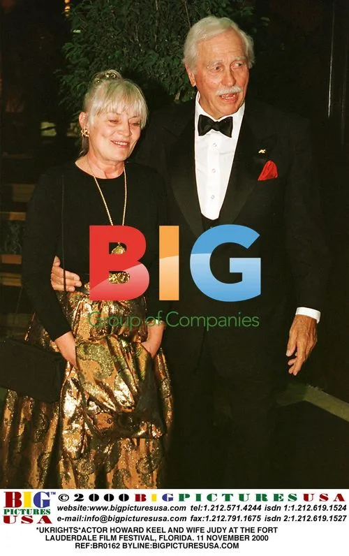 Actor Howard Keel and wife Judy at Fort Lauderdale Film Festival