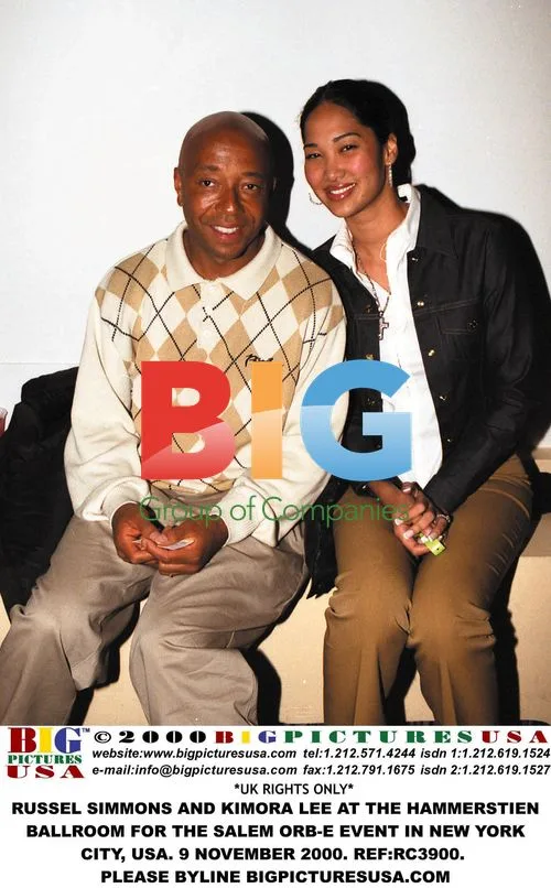 Russell Simmons and Kimora Lee at Salem Orb-E Event