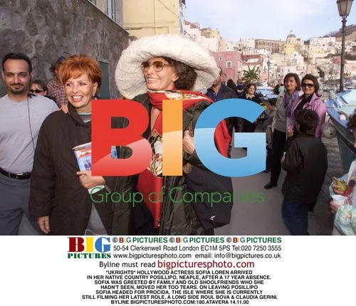 Sofia Loren Returns to Posillipo, Naples