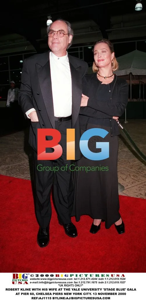Robert Kline and wife at Yale 'Stage Blue' gala