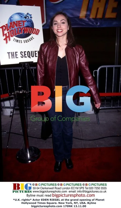 Eden Riegel at Planet Hollywood Times Square Opening