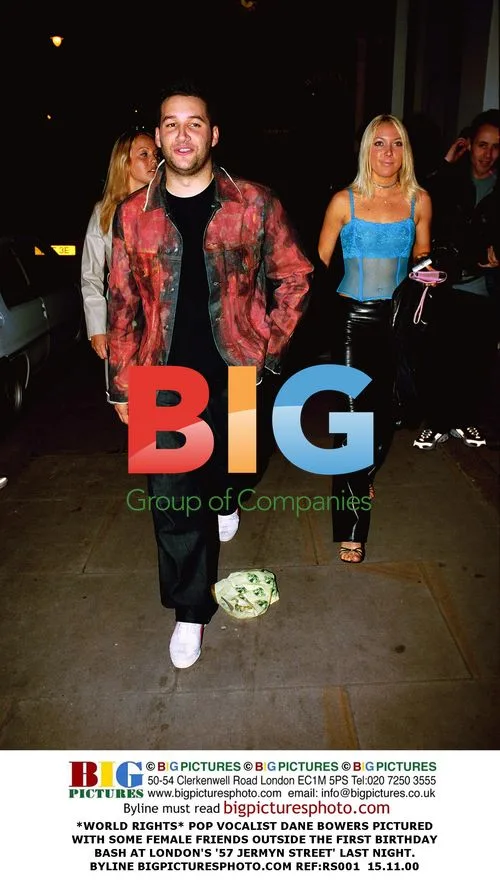 DANE BOWERS with FEMALE FRIENDS at FIRST BIRTHDAY BASH