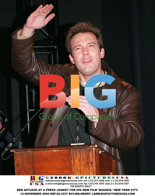 Ben Affleck at 'Bounce' Press Junket