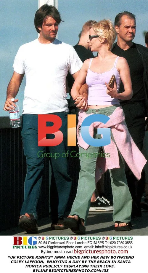 Anna Heche and Coley Laffoon's Beach Date